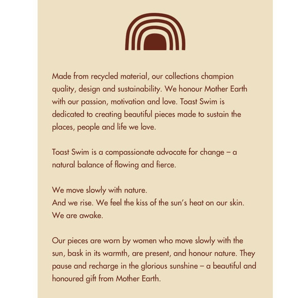 NWT Free People Toast Swim Signature Peek A Boo Top, Beige, size XS, Halter Top - Picture 11 of 12